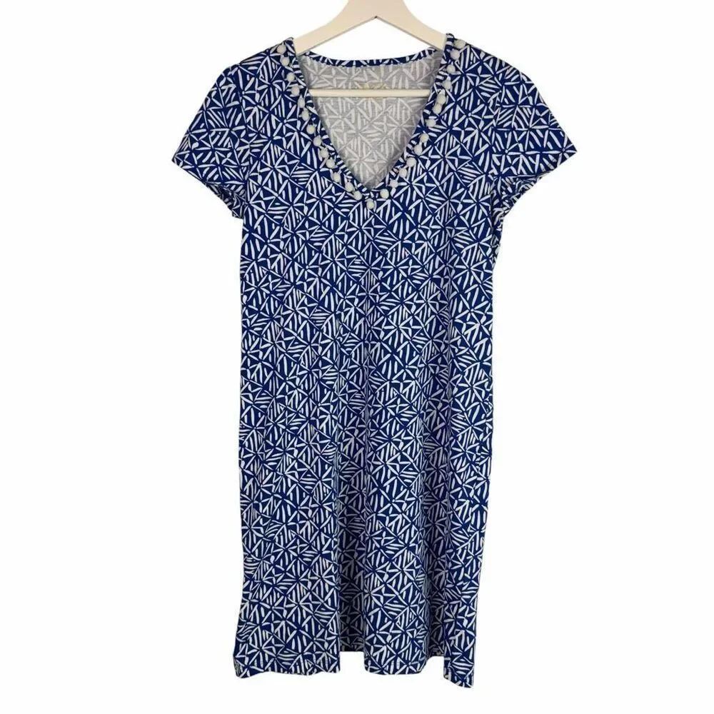 Lilly Pulitzer Etta Dress XS Corsica Blue Easy Peasy